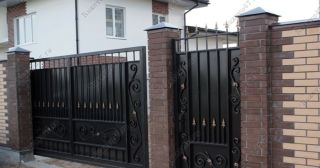 Купить распашные ворота кованные Калининград, цена от 4860 руб.